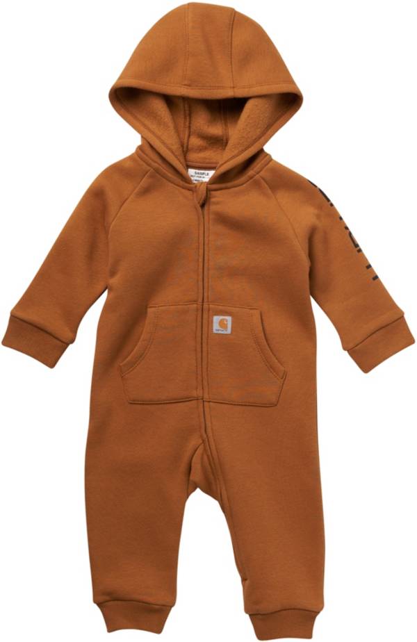 Carhartt Toddlers Long Sleeve Zip-Front Fleece Coveralls