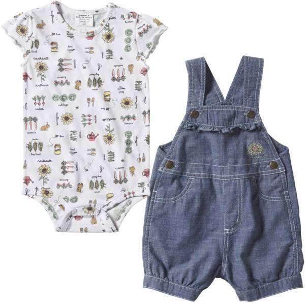 Carhartt Infant Sunflower Shortall Set