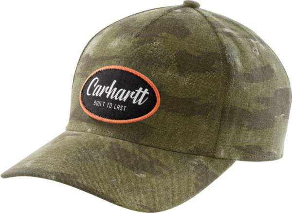 Carhartt Men's Canvas Built to Last Camo Patch Cap