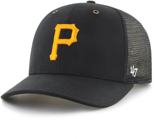 Carhartt Men's Pittsburgh Pirates Black Mesh MVP Adjustable Hat