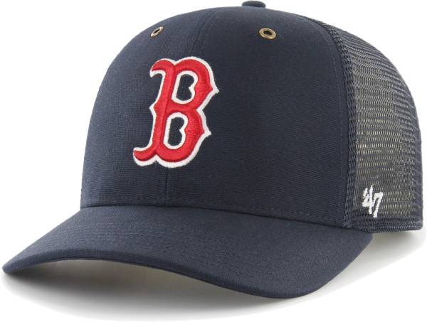 '47 x Carhartt Men's Boston Red Sox Navy Mesh MVP Adjustable Hat