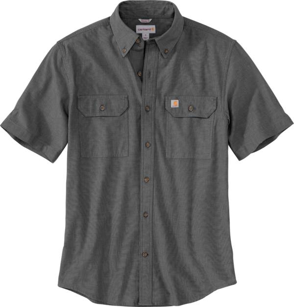 Carhartt Men's Loose Fit Chambray Short Sleeve Shirt