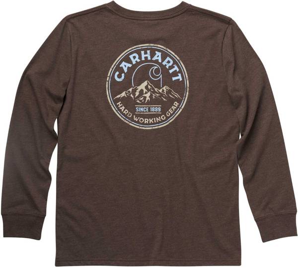 Carhartt Youth Crew Long Sleeve Graphic T-Shirt