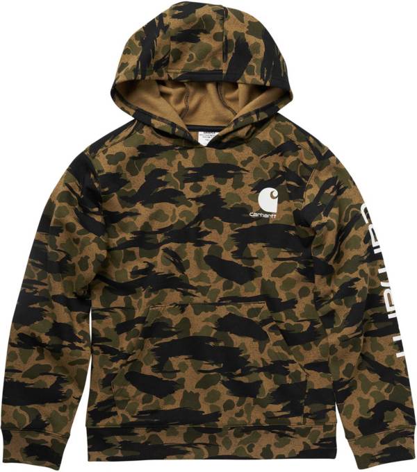 Carhartt Youth Camo Logo Sweatshirt