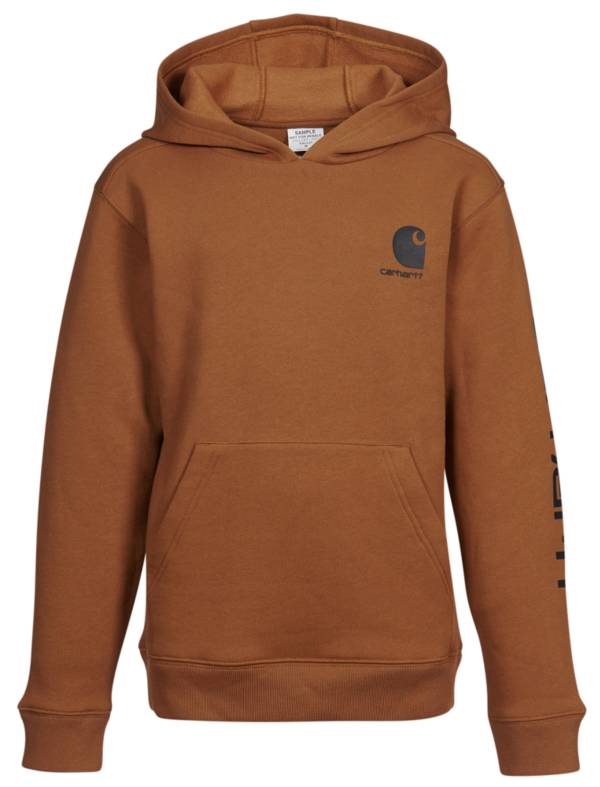Carhartt Boys' Logo Fleece Hoodie