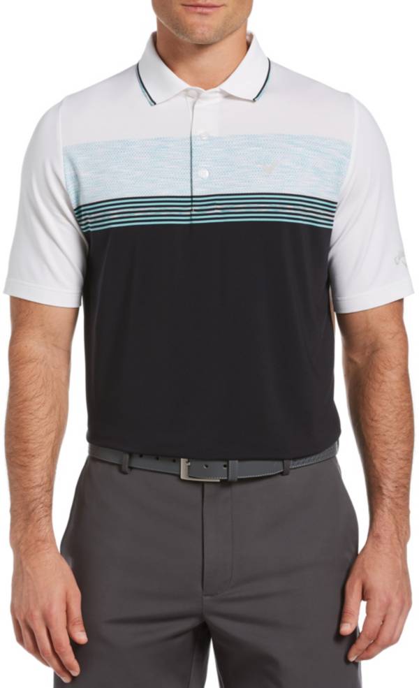 Callaway Men's Micro Geo Jaquard Polo