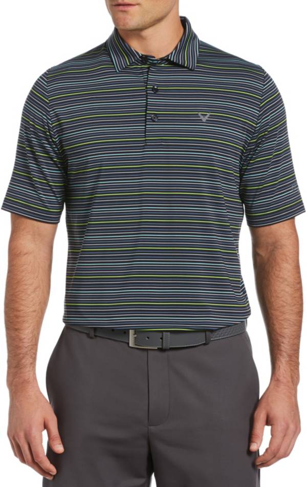 Callaway Men's Fine Line Roadmap Short Sleeve Golf Polo