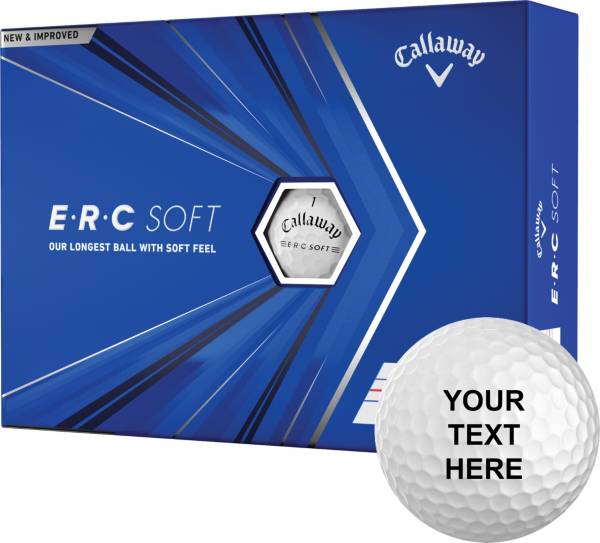 Callaway 2021 ERC Soft Triple Track Personalized Golf Balls