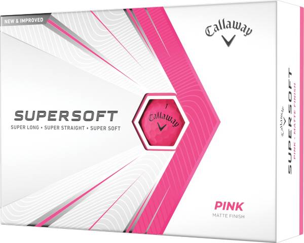 Callaway 2021 Supersoft Matte Pink Golf Balls