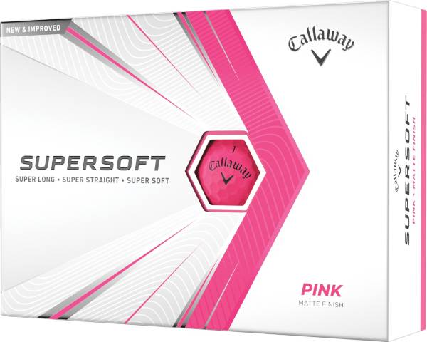 Callaway 2021 Supersoft Matte Pink Golf Balls product image