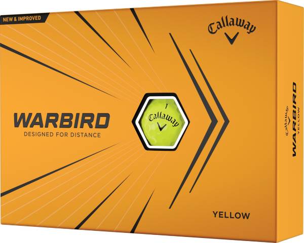 Callaway Warbird Yellow Golf Balls