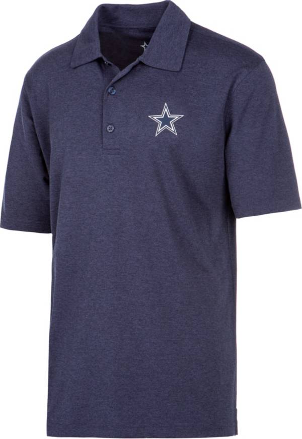 Dallas Cowboys Merchandising Men's Pine Navy Polo