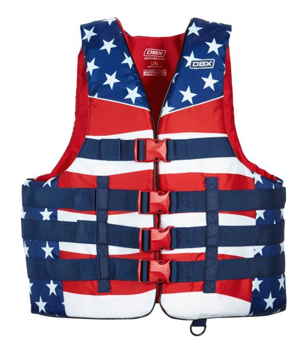 DBX Men's Americana Series USA Life Vest