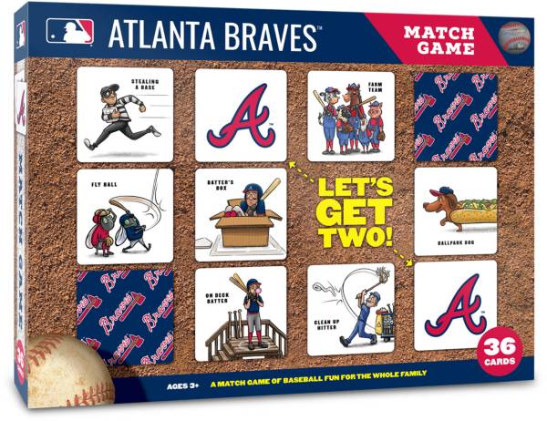 You The Fan Atlanta Braves Memory Match Game