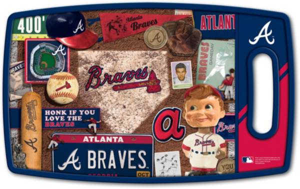 You The Fan Atlanta Braves Retro Cutting Board