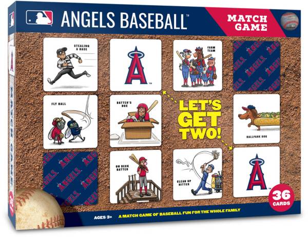 You The Fan Los Angeles Angels Memory Match Game