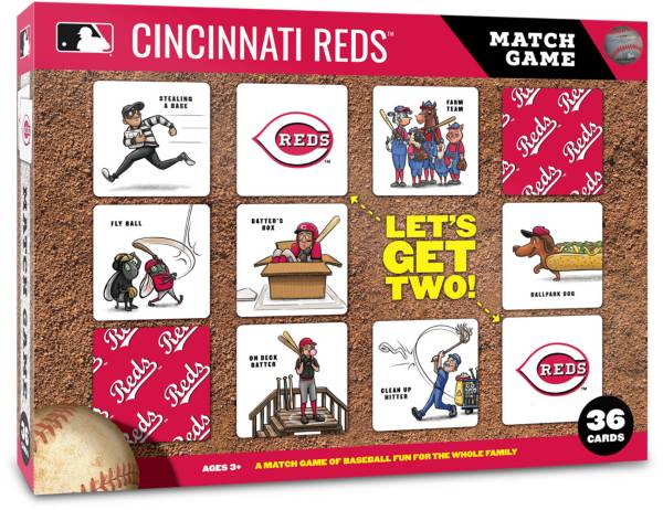 You The Fan Cincinnati Reds Memory Match Game