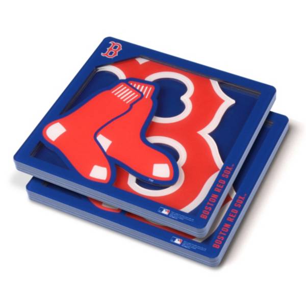 You the Fan Boston Red Sox Logo Series Coaster Set