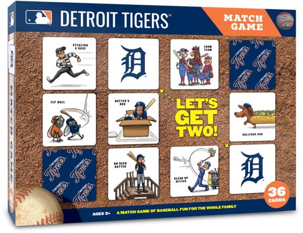 You The Fan Detroit Tigers Memory Match Game