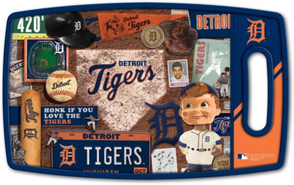 You The Fan Detroit Tigers Retro Cutting Board