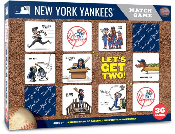 You The Fan New York Yankees Memory Match Game