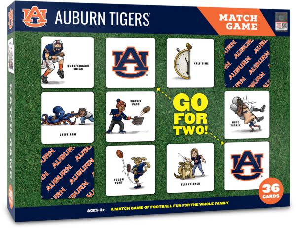 You The Fan Auburn Tigers Memory Match Game