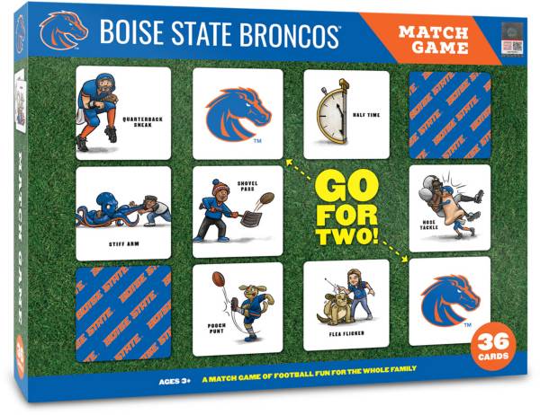 You The Fan Boise State Broncos Memory Match Game