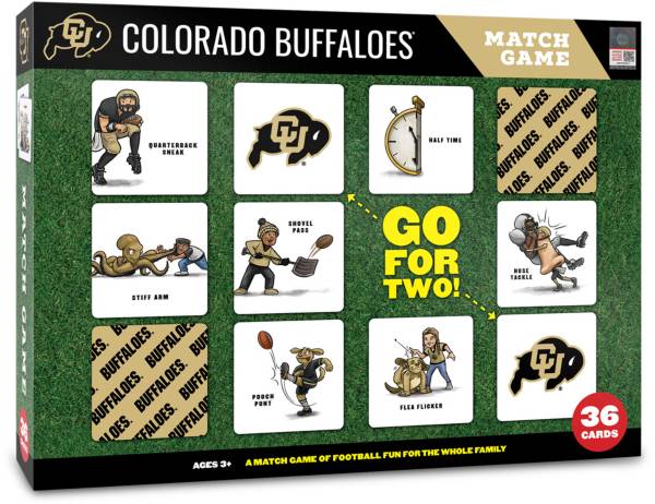 You The Fan Colorado Buffaloes Memory Match Game product image