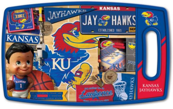 You The Fan Kansas Jayhawks Retro Cutting Board