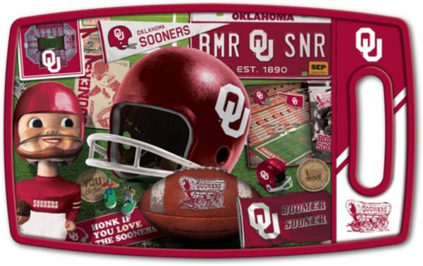 You The Fan Oklahoma Sooners Retro Cutting Board