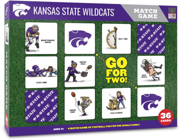 You The Fan Kansas State Wildcats Memory Match Game