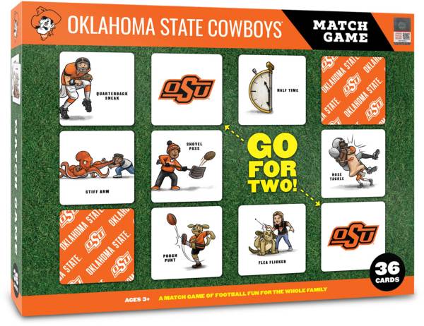 You The Fan Oklahoma State Cowboys Memory Match Game