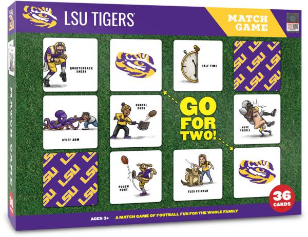 You The Fan LSU Tigers Memory Match Game