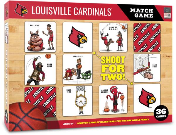 You The Fan Louisville Cardinals Memory Match Game