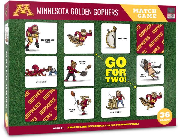You The Fan Minnesota Golden Gophers Memory Match Game product image