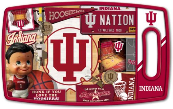 You The Fan Indiana Hoosiers Retro Cutting Board