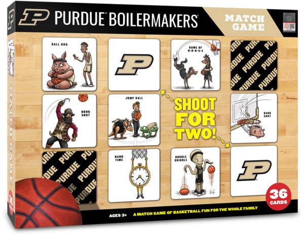 You The Fan Purdue Boilermakers Memory Match Game