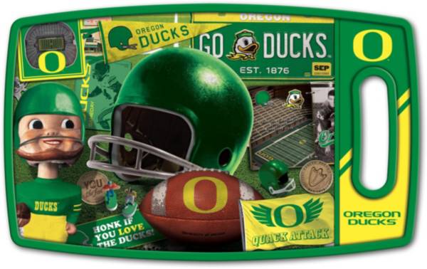 You The Fan Oregon Ducks Retro Cutting Board