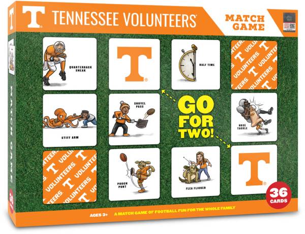 You The Fan Tennessee Volunteers Memory Match Game