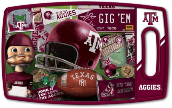 You The Fan Texas A&M Aggies Retro Cutting Board