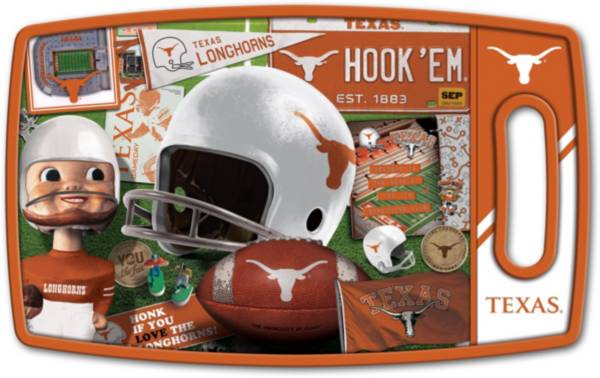 You The Fan Texas Longhorns Retro Cutting Board