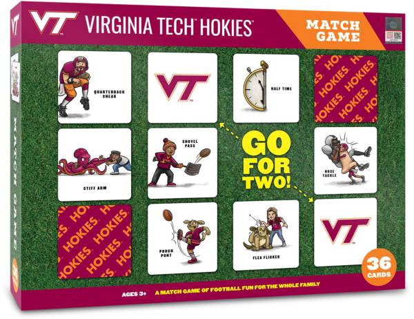 You The Fan Virginia Tech Hokies Memory Match Game