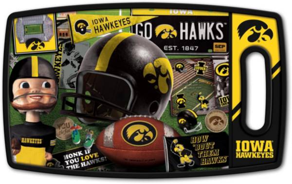 You The Fan Iowa Hawkeyes Retro Cutting Board