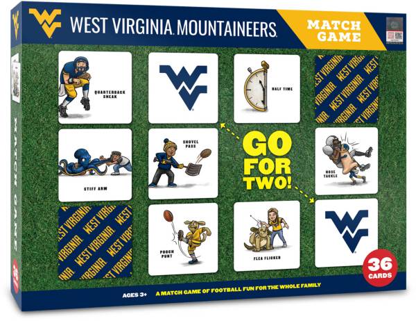 You The Fan West Virginia Mountaineers Memory Match Game product image
