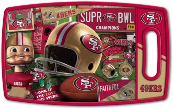 You The Fan San Francisco 49ers Retro Cutting Board