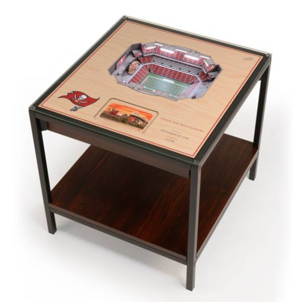 You The Fan Tampa Bay Buccaneers 25-Layer StadiumViews Lighted End Table product image