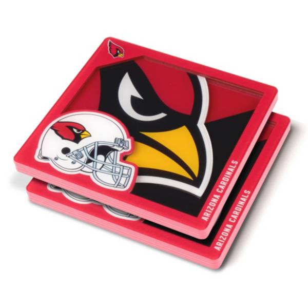 You the Fan Arizona Cardinals Logo Series Coaster Set