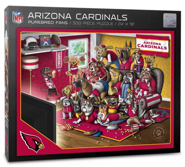 You The Fan Arizona Cardinals 500-Piece Nailbiter Puzzle