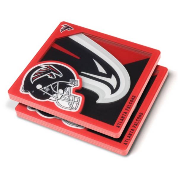 You the Fan Atlanta Falcons Logo Series Coaster Set