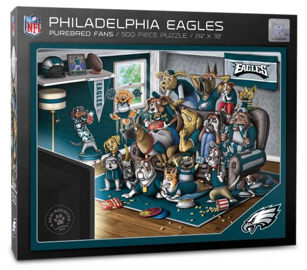 You The Fan Philadelphia Eagles 500-Piece Nailbiter Puzzle